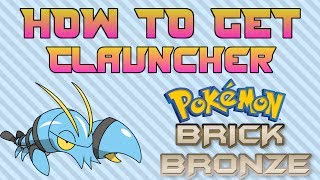 HOW TO GET CLAUNCHER AND LAPRAS IN POKEMON BRICK BRONZE  ROBLOX [upl. by Wing]