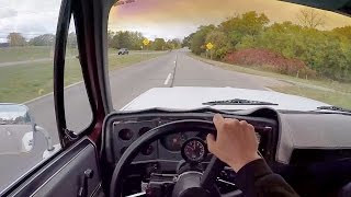 1978 Chevrolet C10  WR TV POV Test Drive [upl. by Perrine]