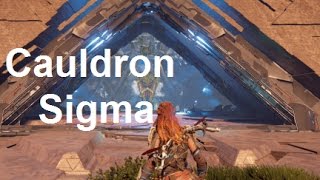 Horizon Zero Dawn  Cauldron SIGMA Walkthrough [upl. by Falk]