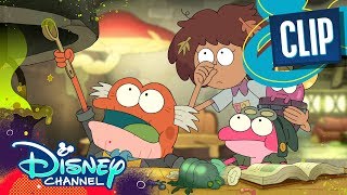 Making Pizza 🍕  Amphibia  Disney Channel [upl. by Larkin604]