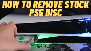 How To Remove Stuck PS5 Disc [upl. by Haeli135]