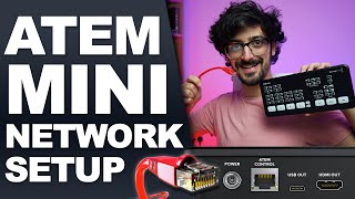 CONNECT YOUR ATEM MINI TO A NETWORK  How to do it amp why you should [upl. by Tami124]