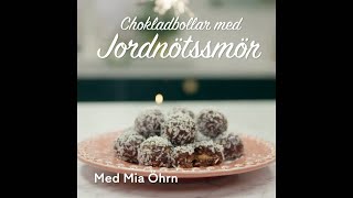 Chokladbollar fyllda med jordnötssmör [upl. by Vareck]