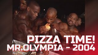 Mr Olympia  2004 pizza time [upl. by Einitsed]