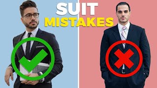 10 SUIT MISTAKES MEN MAKE And How To Fix Them  Alex Costa [upl. by Nahseez]