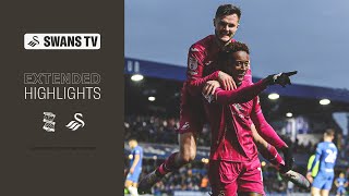 Birmingham City v Swansea City  Extended Highlights [upl. by Sineray]