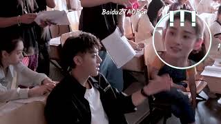 Eng Sub 220405 ZTAO  Legally Romance Drama Behind The Scene  才不要和老板谈恋爱 黄子韬 片场花絮 [upl. by Anahpos]