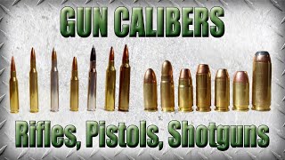 Intro to Gun Calibers  Which Ammunition Does What [upl. by Eiramalegna]