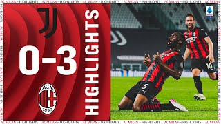 Highlights  Juventus 03 AC Milan  Matchday 35 Serie A TIM 202021 [upl. by Felix]