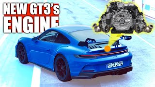 The New Porsche 911 GT3s Engine Is A Masterpiece [upl. by Bunde35]