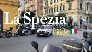 La Spezia•Italy 🇮🇹 walking tour 2023 4K 60fps HDR [upl. by Sudaorb]