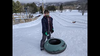 Snow Tubing at Sugar Mountain NC [upl. by Anaej]