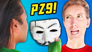 PZ9 FACE REVEAL UNMASKING Finds Clue Under Beard Extreme Hide and Seek Challenge vs New Hacker [upl. by Stockton]