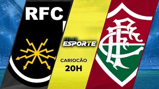 VOLTA REDONDA X FLUMINENSE  AO VIVO  CAMPEONATO CARIOCA  15012025 [upl. by Nairrot]