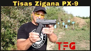 Tisas Zigana PX9 Range Review  TheFirearmGuy [upl. by Richart]