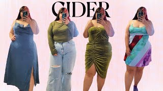 Cider Try On Haul  Plus Size amp Curve Fashion [upl. by Assitruc]