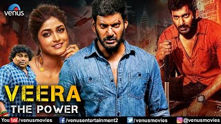 Veera The Power Movie  Hindi Dubbed Movies  Vishal  Dimple Hayathi  Yogi Babu  Hindi Movie [upl. by Haerr]