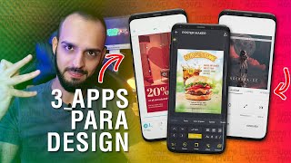 3 APLICATIVOS GRATUITOS PARA FAZER DESIGN 2019 [upl. by Chuah]