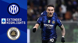 Inter Milan vs Spezia Extended Highlights  Serie A  CBS Sports Golazo [upl. by Aleunamme945]