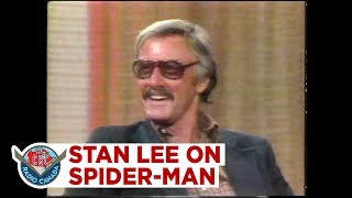 Stan Lee explains why SpiderMan is just a regular guy 1977 [upl. by Ulphia]