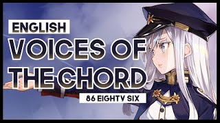 【mew】quotVoices of the Chordquot║ 86 eighty six OST ║ Full ENGLISH Cover amp Lyrics SawanoHiroyuki Gemie [upl. by Osanna96]