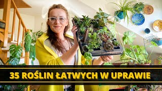 35 nowych łatwych w uprawie ROŚLIN domowych 🌱 VLOG [upl. by Pollitt922]