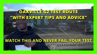 OAKVILLE G2 TEST ROUTE [upl. by Nisotawulo]