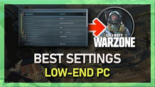 Modern Warfare Warzone  Best Settings for LowEnd PC [upl. by Adym]