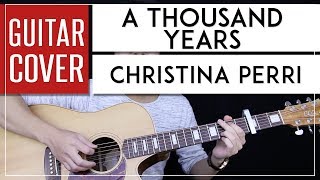 A Thousand Years Guitar Cover Acoustic  Christina Perri 🎸 Chords [upl. by Lydell222]