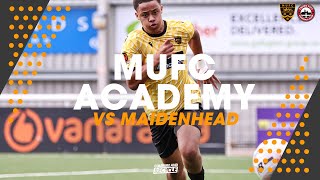 MUFC Academy Vs Maidenhead Academy 110924 [upl. by Auoz]