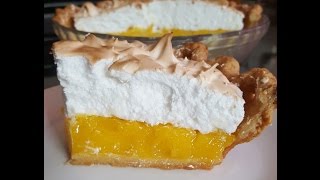 How to make a Lemon Meringue Pie from scratch [upl. by Kimmy]