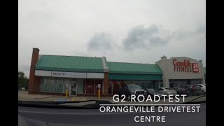 G2 Roadtest Route  Orangeville Drivetest Centre [upl. by Felicia]