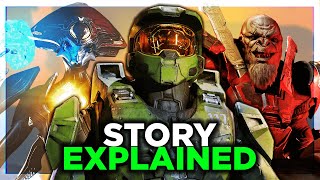 The Entire Halo Infinite Story EXPLAINED [upl. by Polak640]