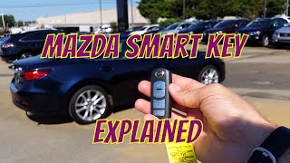 Mazda Smart Key Explained [upl. by Utta198]