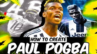 Paul Pogba EA Sports FC 24  VIRTUAL PRO LOOKALIKE TUTORIAL [upl. by Naves]