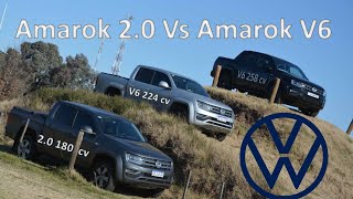 AMAROK 20 Vs AMAROK V6 [upl. by Eniortna]