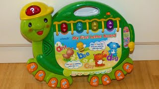 VTech Touch and Teach Turtle Book [upl. by Eihpos]