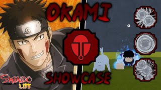 Shindo Life Okami Showcase [upl. by Akimert]