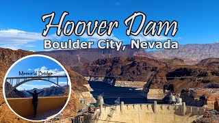 Hoover Dam Walk to Pat Tillman Memorial Bridge Things to do amp visit in Las Vegas Nevada [upl. by Ellebana]