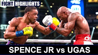 Errol Spence Jr VS Yordenis Ugas Full Fight HIGHLIGHTS [upl. by Orgel]