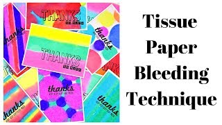 Tissue Paper Bleeding Technique [upl. by Dmitri]