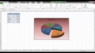 25 Les graphiques les secteurs Excel [upl. by Ramedlaw]