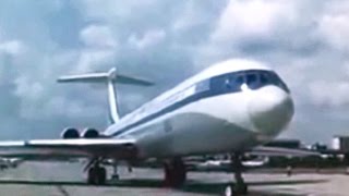 Aeroflot Ilyushin Il62M Promo Film  1973 [upl. by Enyawad544]