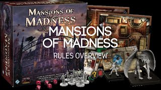 Mansions of Madness  Quick Rules Overview [upl. by Persas]