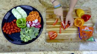 DIY Veggie Platter Easy and Inexpensive [upl. by Lebazej]