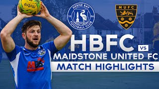 Match Highlights  vs Maidstone United FC [upl. by Donald]