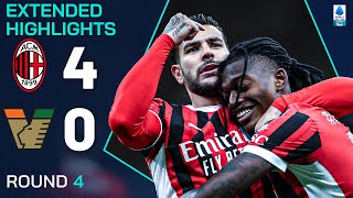 MILANVENEZIA 40  EXTENDED HIGHLIGHTS  SERIE A 202425 [upl. by Ydolem363]