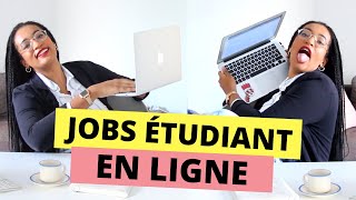 5 idées de JOBS ÉTUDIANT à faire EN LIGNE [upl. by Anavoj394]