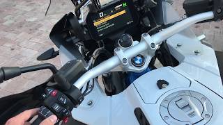 BMW R1200 GS GSA Factory Alarm Overview And Setup [upl. by Enirehtac]