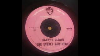 The Everly Brothers  Cathys Clown US 45 [upl. by Nevram]